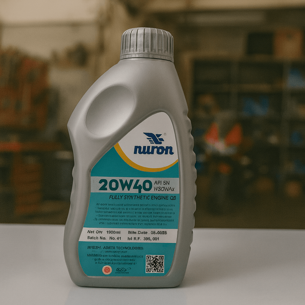 Nuron 20W40 Synthetic Engine Oil – 900ml
